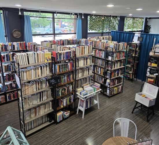An overview of some of our books at B3 in Oregon